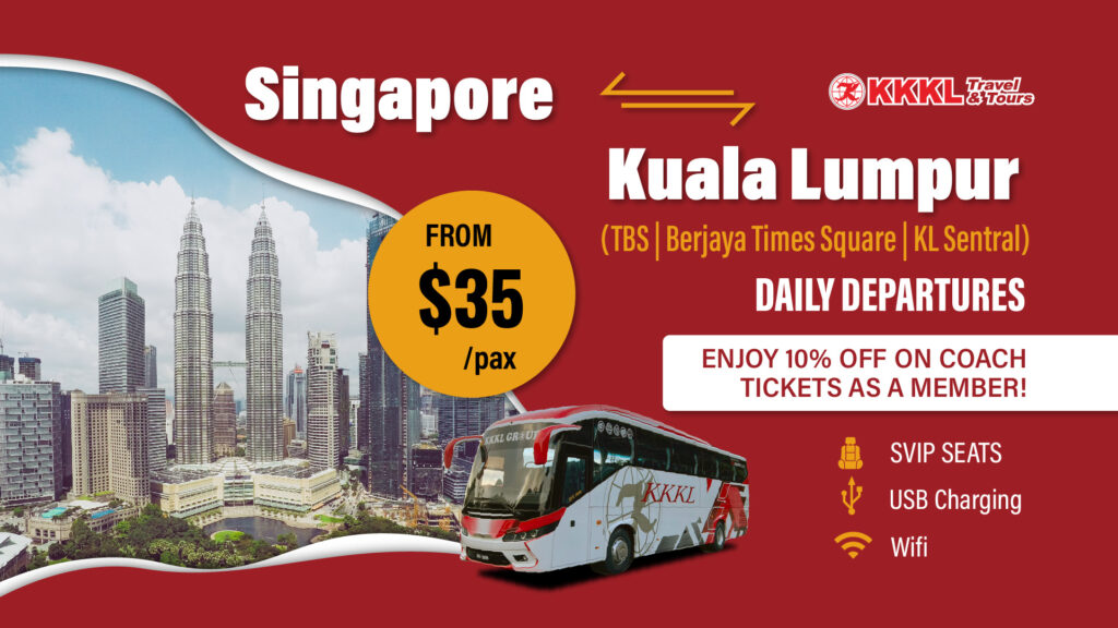 travel singapore to kuala lumpur by bus